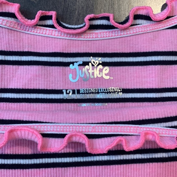 Justice Off the Shoulder Top - Picture 2 of 4